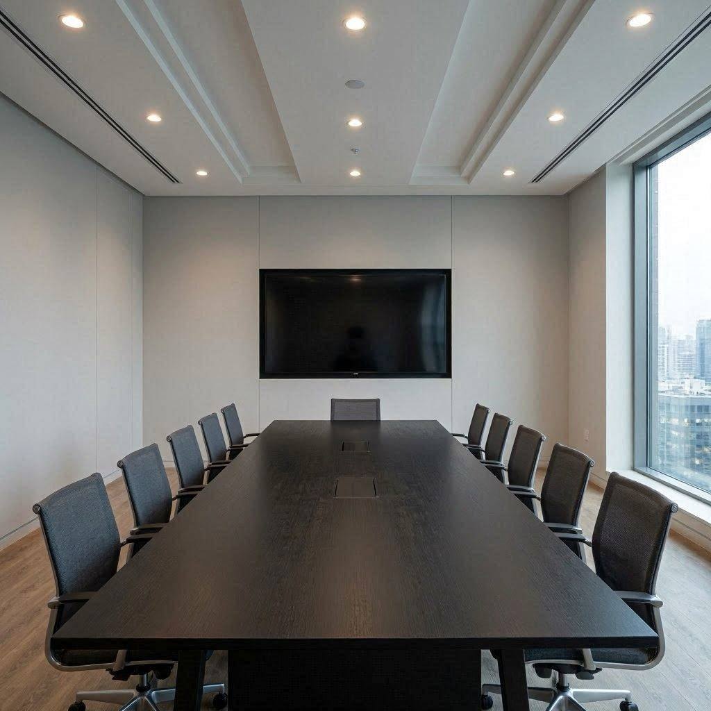 写字楼办公的外贸企业客户展示遇到会议预约冲突时设施管理组该从哪里开始复核